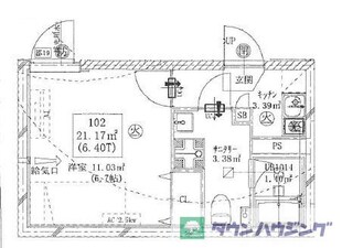 AZESTR　SHIMOITABASHIの物件間取画像